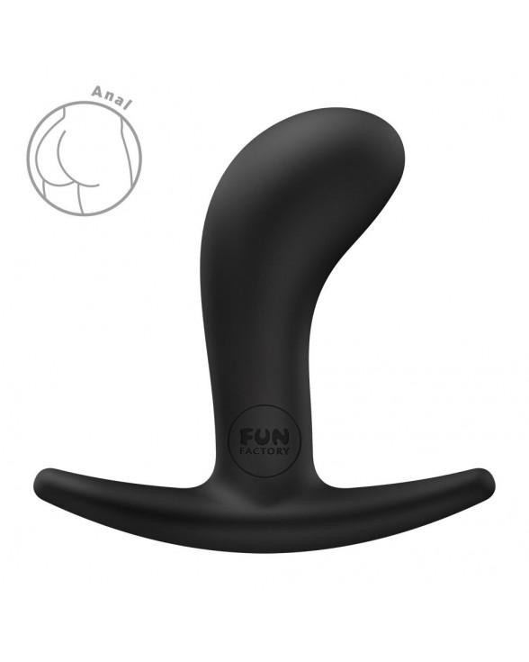 Анальна пробка Fun Factory BOOTIE S Black, тонкий обмежувач