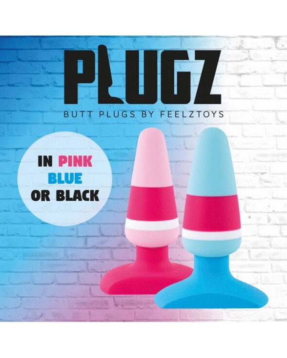 Анальна пробка FeelzToys - Plugz Butt Plug Colors Nr. 1 - 4