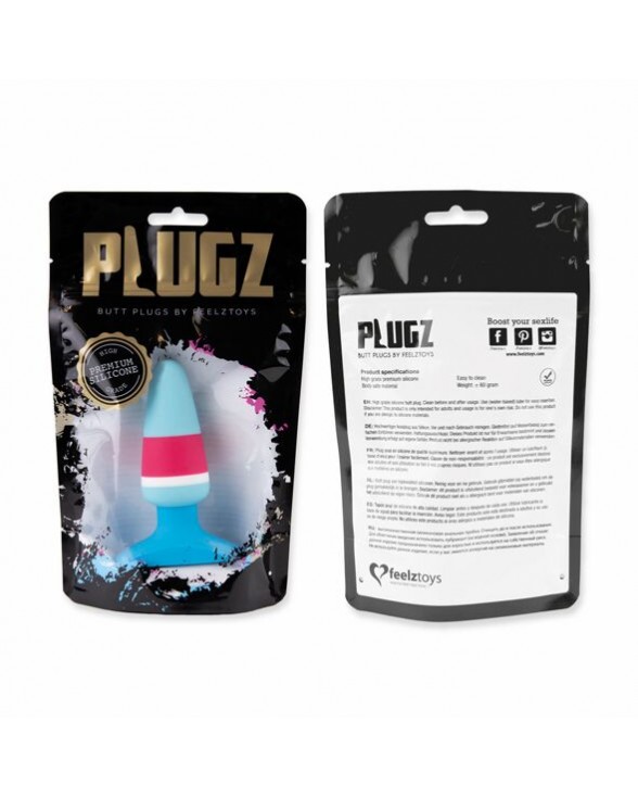 Анальна пробка FeelzToys - Plugz Butt Plug Colors Nr. 1 - 2