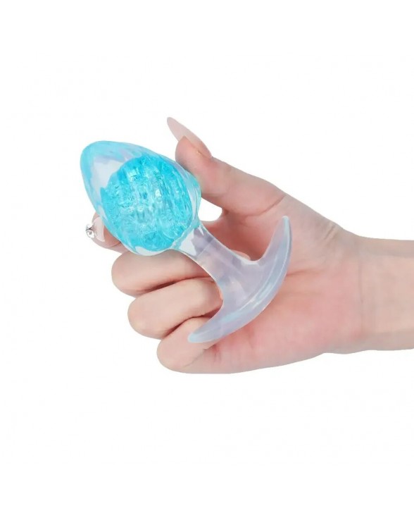 Анальна пробка Liebe Seele Icecream-shaped Crystal Anal Plug - Blue Medium - 2