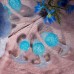 Анальна пробка Liebe Seele Icecream-shaped Crystal Anal Plug - Blue Medium - 4