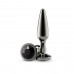 Анальна пробка NS Novelties Rear Assets - Tapered - Medium - Gunmetal - Black