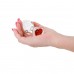 Стеклянная анальная пробка NS Novelties Crystal - Desires - Red Heart - Medium - 1