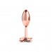 Анальна пробка NS Novelties Rear Assets - Clover - Rose Gold