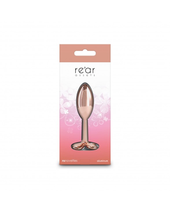 Анальна пробка NS Novelties Rear Assets - Clover - Rose Gold - 4