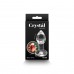 Стеклянная анальная пробка NS Novelties Crystal - Desires - Rainbow Gem - Small - 2