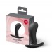 Анальна пробка Fun Factory BOOTIE M Black, тонкий обмежувач - 2