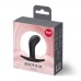 Анальна пробка Fun Factory BOOTIE M Black, тонкий обмежувач - 3