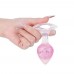 Анальна пробка Liebe Seele Heart-shaped Crystal Anal Plug - Pink Medium - 2