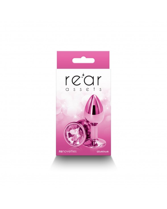 Анальна пробка NS Novelties Rear Assets - Small - Pink - 2