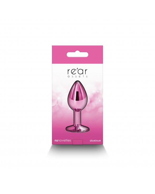 Анальна пробка NS Novelties Rear Assets - Small - Pink - 3