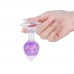 Анальна пробка Liebe Seele Heart-shaped Crystal Anal Plug - Purple Small - 2