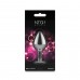 Анальна пробка NS Novelties Rear Assets - Silver - Medium - Pink Gem - 3