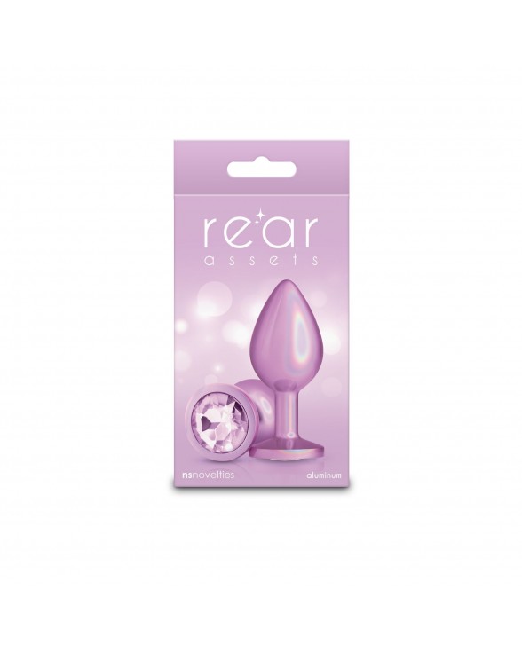 Анальна пробка NS Novelties Rear Assets - Iridescent Pink - Medium - Pink - 2