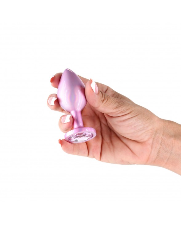 Анальна пробка NS Novelties Rear Assets - Iridescent Pink - Medium - Pink - 1