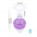 Анальна пробка Liebe Seele Heart-shaped Crystal Anal Plug - Purple Medium - 1