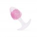 Анальна пробка Liebe Seele Icecream-shaped Crystal Anal Plug - Pink Medium