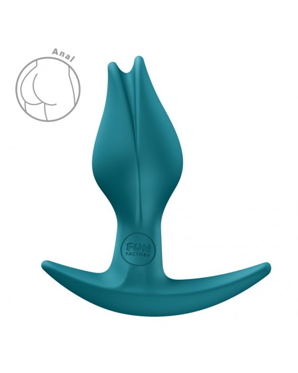 Анальна пробка Fun Factory BOOTIE FEM Bottle Green, у вигляді бутона - 3