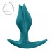 Анальна пробка Fun Factory BOOTIE FEM Bottle Green, у вигляді бутона - 3