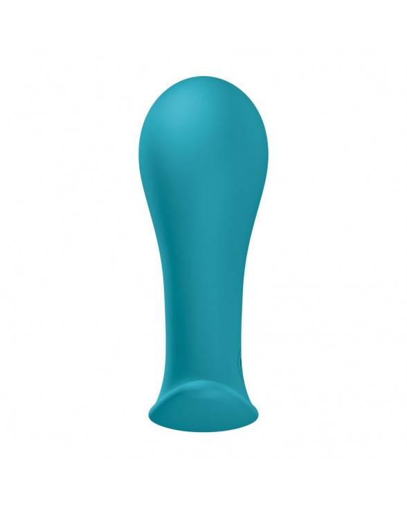 Анальна пробка Fun Factory BOOTIE L Aquamarine, тонкий обмежувач - 3