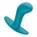 Анальна пробка Fun Factory BOOTIE L Aquamarine, тонкий обмежувач
