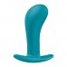 Анальна пробка Fun Factory BOOTIE L Aquamarine, тонкий обмежувач - 2