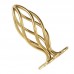 Анальна пробка LOCKINK SEVANDA Hollow Spiral Golden Metal Anal Plug - L size - 1