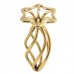 Анальна пробка LOCKINK SEVANDA Hollow Spiral Golden Metal Anal Plug - L size - 8
