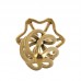 Анальна пробка LOCKINK SEVANDA Hollow Spiral Golden Metal Anal Plug - L size - 6