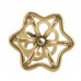 Анальна пробка LOCKINK SEVANDA Hollow Spiral Golden Metal Anal Plug - L size - 5