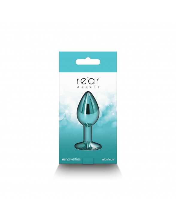 Анальна пробка NS Novelties Rear Assets - Small - Teal - 3