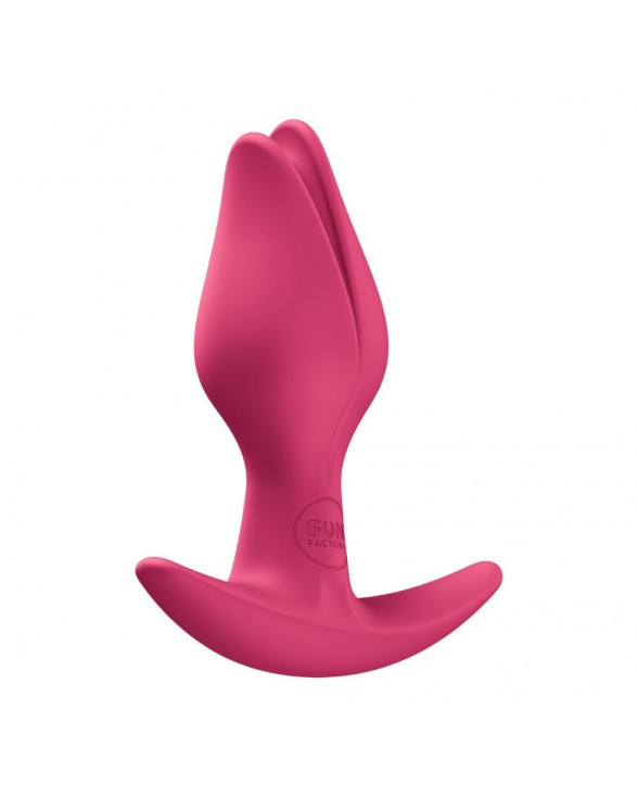 Анальна пробка Fun Factory BOOTIE FEM Raspberry, у вигляді бутона - 1