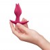 Анальна пробка Fun Factory BOOTIE FEM Raspberry, у вигляді бутона - 4