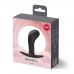 Анальна пробка Fun Factory BOOTIE L Black, тонкий обмежувач - 6