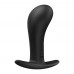Анальна пробка Fun Factory BOOTIE L Black, тонкий обмежувач - 2