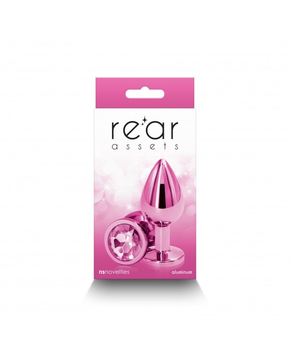 Анальная пробка NS Novelties Rear Assets - Medium - Pink - 2