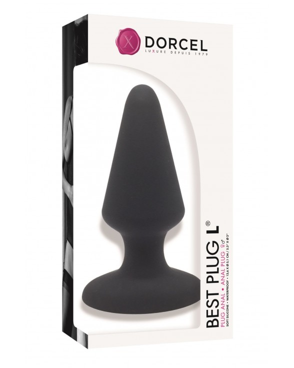 Анальна пробка Dorcel Best Plug L м'який soft-touch силікон - 1