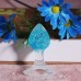 Анальна пробка Liebe Seele Heart-shaped Crystal Anal Plug - Blue Small - 4