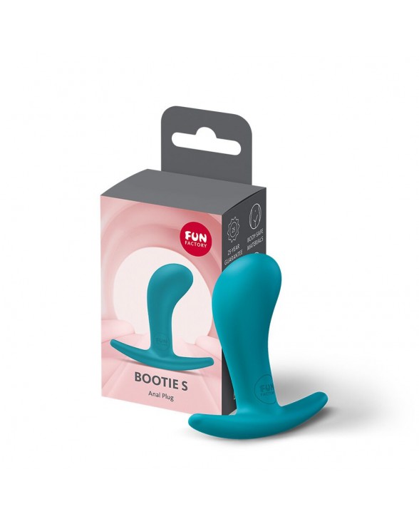 Анальна пробка Fun Factory BOOTIE S Aquamarine, тонкий обмежувач - 2