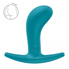Анальна пробка Fun Factory BOOTIE S Aquamarine, тонкий обмежувач