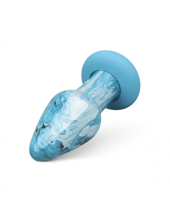 Скляна анальна пробка Gildo Ocean Curl - 2