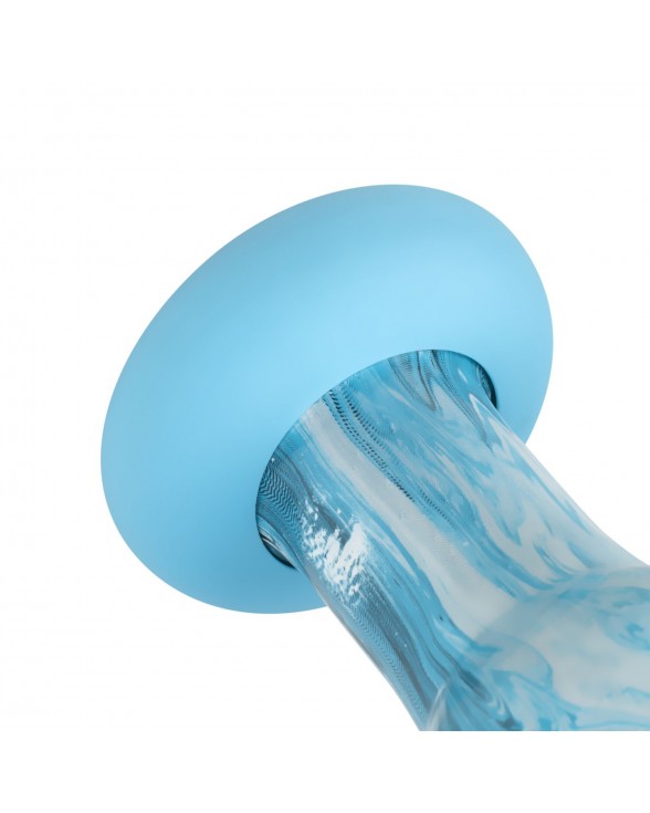 Скляна анальна пробка Gildo Ocean Curl - 4