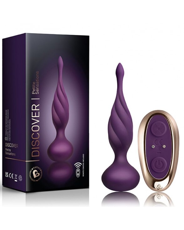 Анальная вибропробка Rocks Off Petite Sensations – Discover Purple - 2