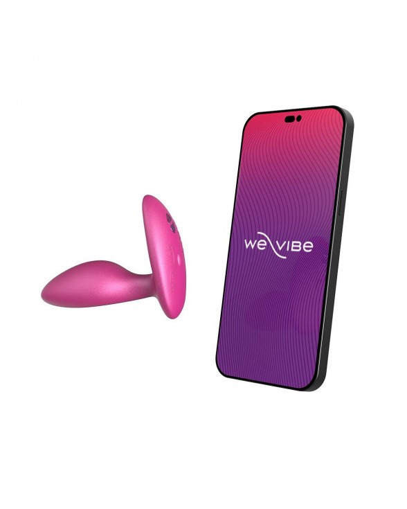 Анальна смарт-вібропробка We-Vibe Ditto+ Cosmic Pink з пультом ДК - 3