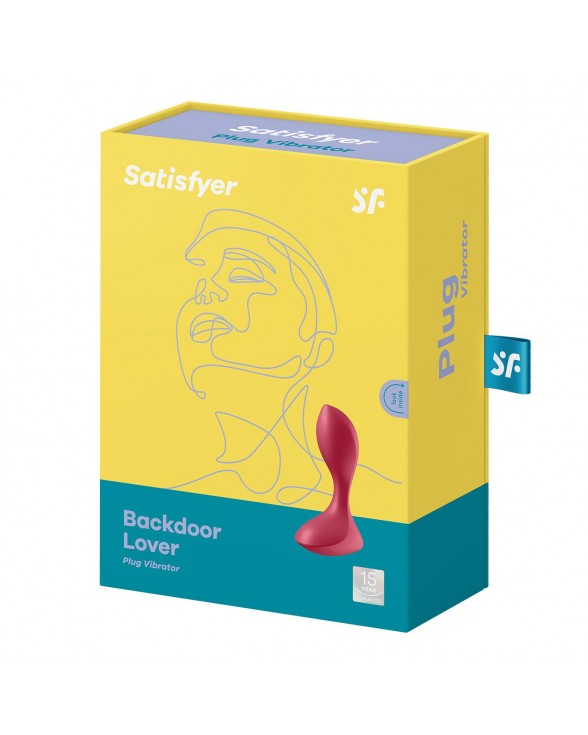 Анальная вибропробка Satisfyer Backdoor Lover Red - 5