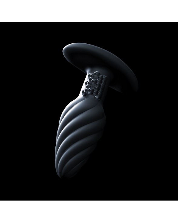 Анальная пробка с вибрацией и жемчужным массажем Dorcel Spin Plug - 6