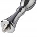 Металлический анальный плаг для секс-машин Hismith Bullet Anal Toy, система KlicLok - 4