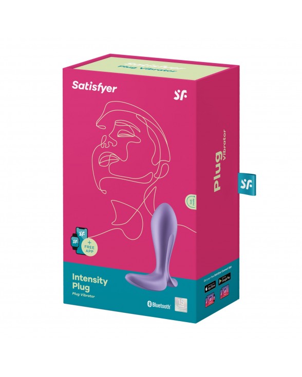 Анальная смарт-пробка с вибрацией Satisfyer Intensity Plug Purple - 6