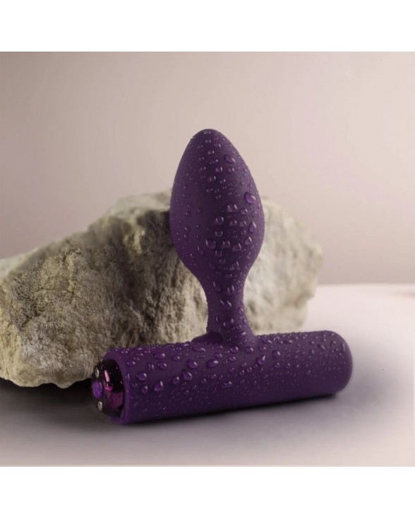 Анальна вібропробка Rocks Off NOVA Solaris Purple - 5