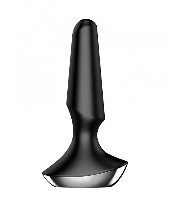 Анальна смарт-вібропробка Satisfyer Plug-ilicious 2 Black - 1